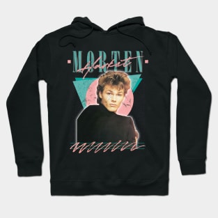 80s Vintage Style Morten Harket Aesthetic Design Hoodie